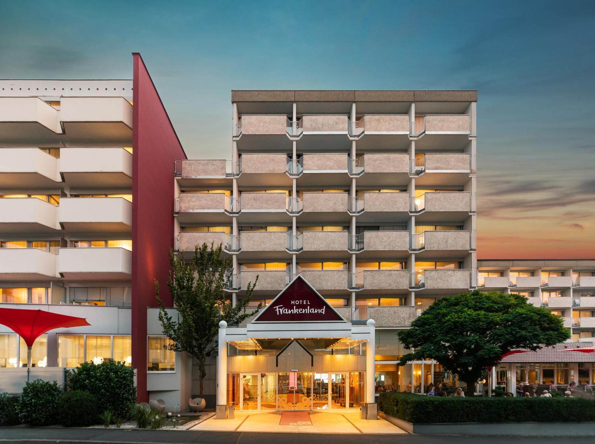 Hotel Frankenland Bad Kissingen Exterior foto